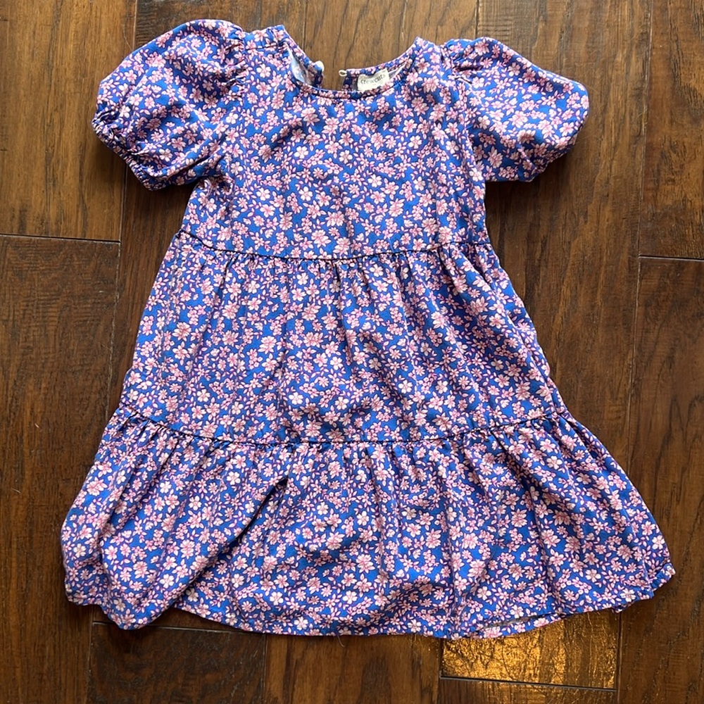 Crew crewcuts floral dress, size 5